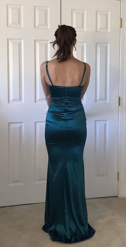 Hello Molly Green Size 2 Floor Length A-line Dress on Queenly