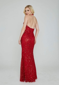 Style 353 Aleta Red Size 6 Tall Height Prom Straight Dress on Queenly