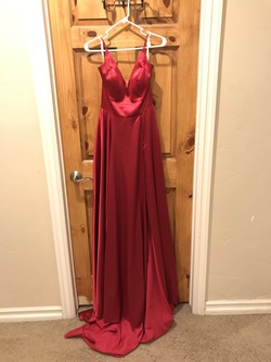 Sherri Hill Red Size 4 Pockets Train Dress on Queenly