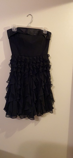 White House Black Market Black Size 00 Sorority Formal Strapless Cocktail Dress on Queenly
