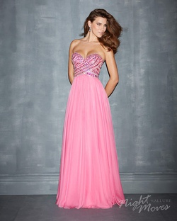 Style 7006 MADISON JAMES FORMERLY NIGHT MOVES Pink Size 6 A-line Dress on Queenly