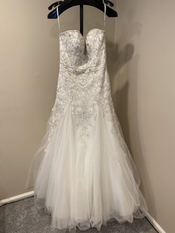 Demetrios White Size 12 50 Off Wedding Ball gown on Queenly