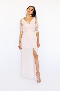 Style D16861 Pink Size 10 Side slit Dress on Queenly
