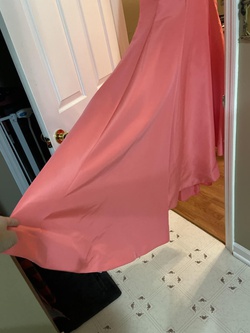 Pink Size 8 Train Dress on Queenly