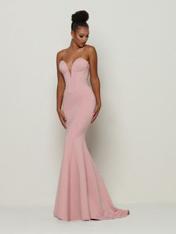 Style 31372 Zoey Grey Pink Size 0 Sweetheart Floor Length Tall Height Mermaid Dress on Queenly