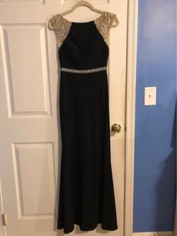 Renaissance Bridals Black Size 4 Short Height Prom Mermaid Dress on Queenly