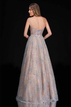 Style 6541 Nina Canacci Nude Size 14 Tall Height Prom A-line Dress on Queenly