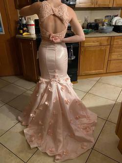 Mori Lee Pink Size 0 Prom Mermaid Dress on Queenly