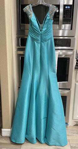 Blue Size 6 Mermaid Dress on Queenly
