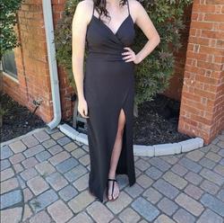 Windsor Black Size 6 Prom Straight Dress on Queenly