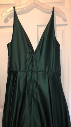 Davids Bridal Green Size 14 Prom Ball gown on Queenly