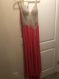 Saved by the Dress Red Size 6 Pageant A-line Dress on Queenly