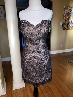 Alyce Paris Black Size 2 Homecoming Holiday Strapless Cocktail Dress on Queenly
