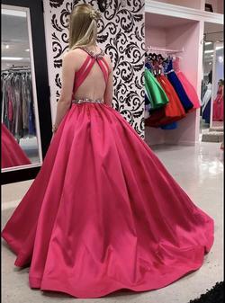 Mac Duggal Pink Size 0 Jewelled Homecoming Train Dress on Queenly