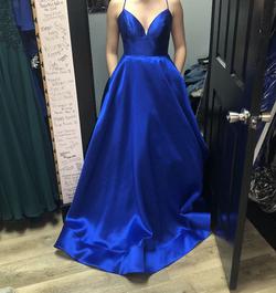 Sherri Hill Royal Blue Size 2 Corset Prom Ball gown on Queenly