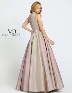 Style 25957 Mac Duggal Pink Size 4 High Neck Prom Ball gown on Queenly