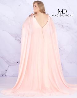Style 77551 Mac Duggal Pink Size 16 Tall Height Prom Side slit Dress on Queenly