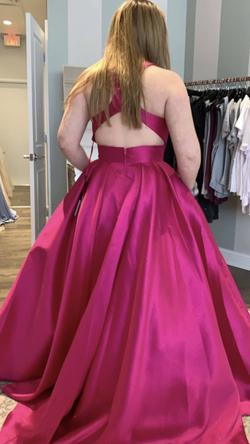 Style 12920 Pink Size 8 Ball gown on Queenly