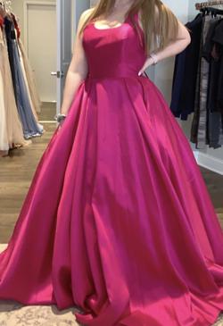Style 12920 Pink Size 8 Ball gown on Queenly