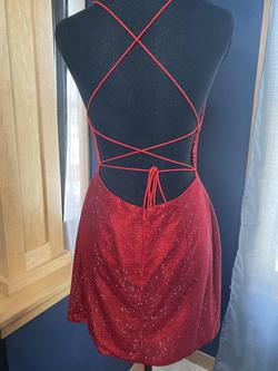 Sherri Hill Red Size 6 Party Tall Height Corset Cocktail Dress on Queenly