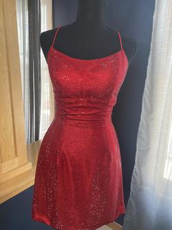 Sherri Hill Red Size 6 Party Euphoria Cocktail Dress on Queenly