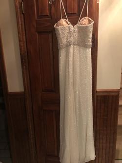 Sherri Hill White Size 6 $300 Straight Dress on Queenly