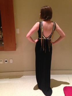 Johnathan Kayne Black Size 4 Custom Straight Dress on Queenly