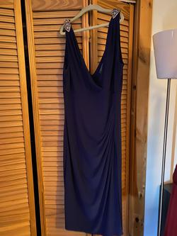 Ralph Lauren Royal Blue Size 10 Straight Dress on Queenly