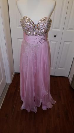 Blush Prom Pink Size 8 Prom A-line Dress on Queenly