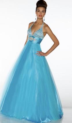 Mac Duggal Blue Size 2 Macduggal Ball gown on Queenly