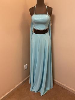 Alyce Paris Light Blue Size 2 Straight Dress on Queenly