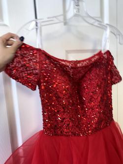 Sherri Hill Red Size 2 Tall Height Prom Ball gown on Queenly