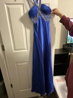 Dave & Johnny Royal Blue Size 00 Dave And Johnny Prom Straight Dress on Queenly