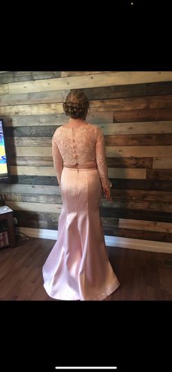 La Femme Pink Size 14 Prom Straight Dress on Queenly