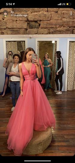 Sherri Hill Hot Pink Size 0 Prom Ball gown on Queenly
