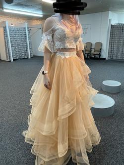 Rachel Allan Multicolor Size 2 Prom Floral Black Tie Straight Dress on Queenly