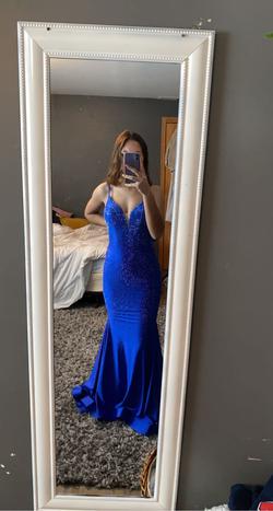 Sherri Hill Royal Blue Size 00 Prom Mermaid Dress on Queenly