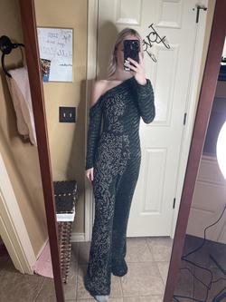 Sherri Hill Green Size 2 Holiday Prom Jumpsuit Dress on Queenly
