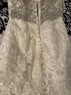 White Size 4 Mermaid Dress on Queenly