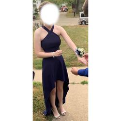 Speechless Blue Size 0 Prom Train Dress on Queenly