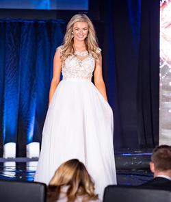 Sherri Hill White Size 2 Sheer Ball gown on Queenly