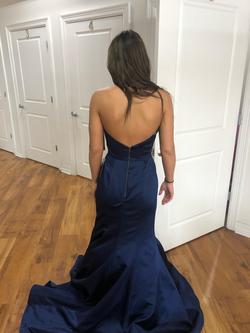 Sherri Hill Royal Blue Size 4 Prom Mermaid Dress on Queenly