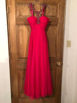 Sherri Hill Hot Pink Size 2 Prom Jewelled A-line Dress on Queenly