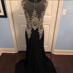 Cinderella Divine Black Tie Size 12 Floor Length 50 Off Straight Dress on Queenly