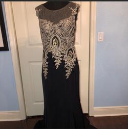 Cinderella Divine Black Tie Size 12 Floor Length 50 Off Straight Dress on Queenly