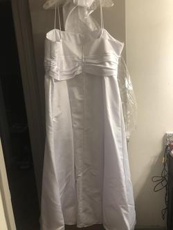 White Size 18 Straight Dress on Queenly