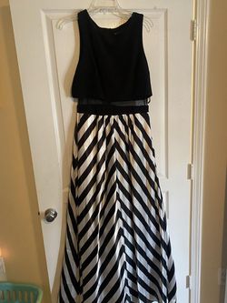 Betsy and Adam Black Size 12 Straight Dress on Queenly