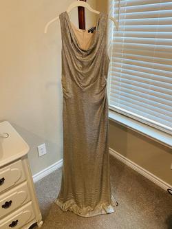 Lauren Ralph Lauren Gold Size 8 Straight Dress on Queenly