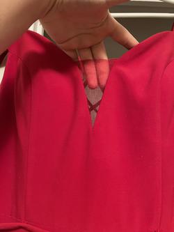 Clarisse Red Size 10 Straight Dress on Queenly