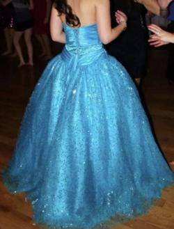 Blue Size 12 Ball gown on Queenly